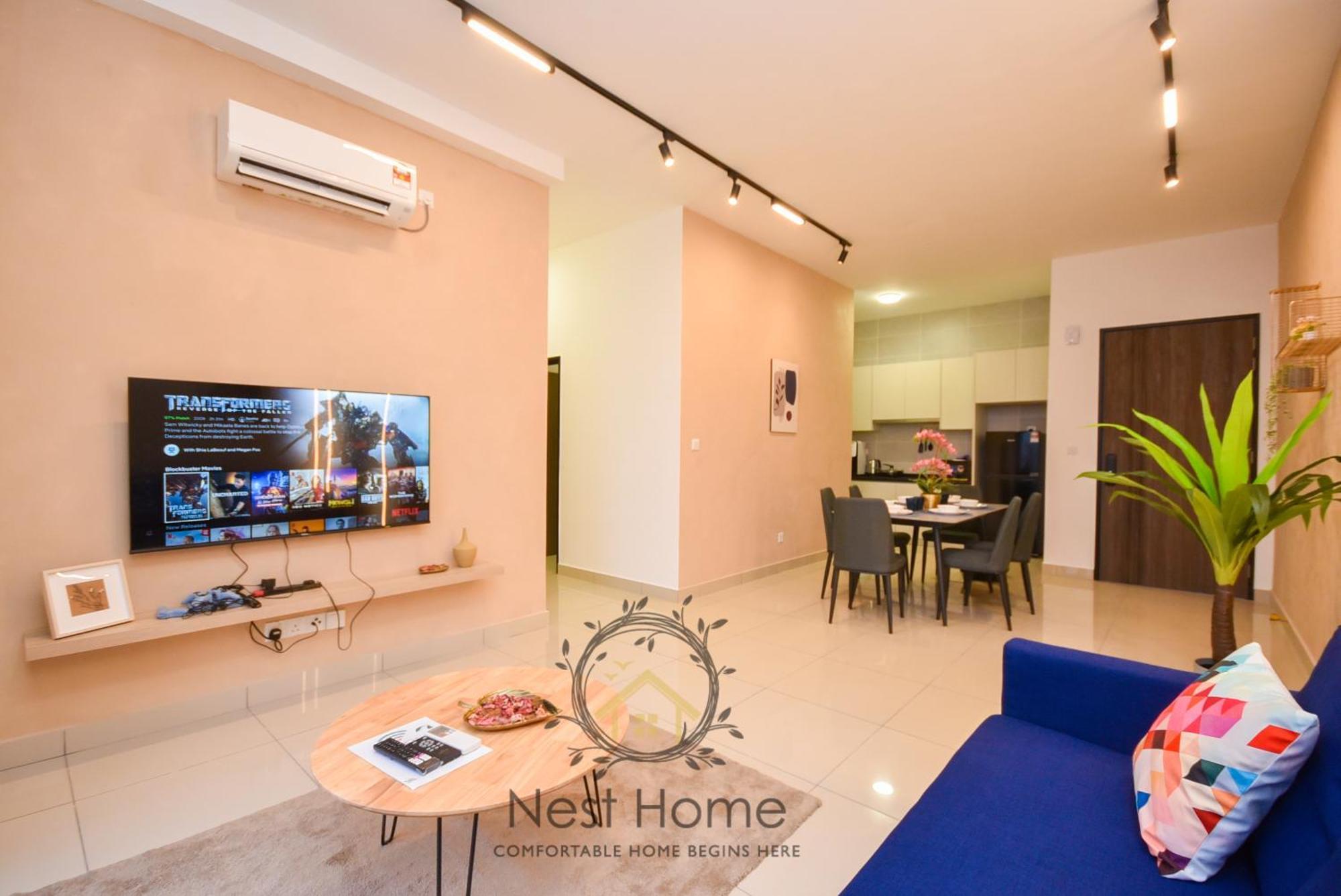 Twin Tower Residence By Nest Home【5 Mins Walk To Ciq】 新山 外观 照片