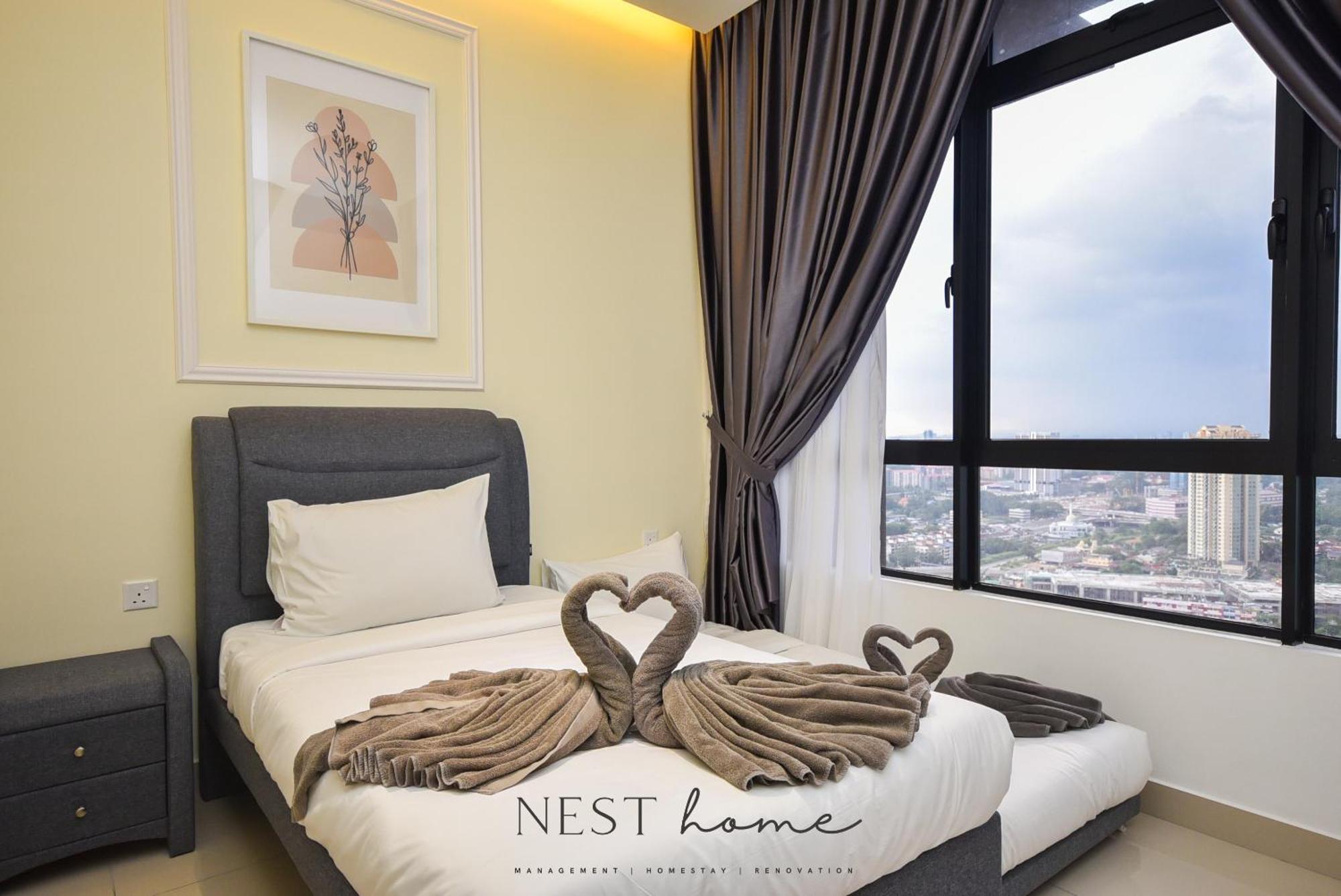 Twin Tower Residence By Nest Home【5 Mins Walk To Ciq】 新山 外观 照片